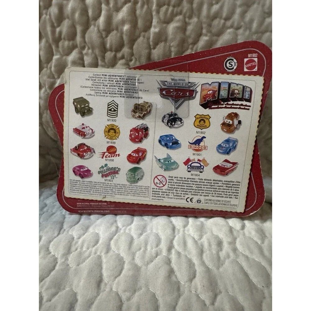 Disney Pixar Cars Mini Adventures Sheriff & Deputy Mater Radiator Springs M1902